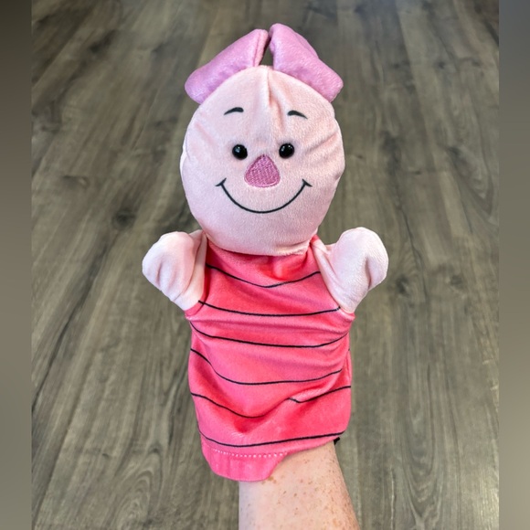 Disney Winnie the Pooh Piglet and Eeyore Melissa & Doug Plush Hand Puppet - Picture 8 of 8